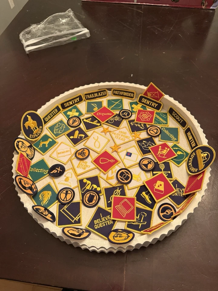 Vintage Church Of Nazarene Caravan Scouts Patches- 70 In Total - New RARE - Image 2 of 4