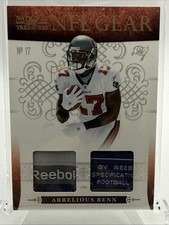 2011 National Treasures Dual Laundry Tag #11, ARRELIOUS BENN RC /15, Buccaneers