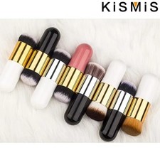 Pro Kabuki Makeup Brush Flat Foundation Blush Contour Powder Face Brush
