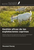 Perumal Ponraj | GestióN Eficaz De Las Explotaciones Caprinas | Taschenbuch