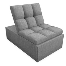 Schlafsofa Schlafsessel Klappbett mit Bettfunktion Lendenkissen für Wohnzimmer