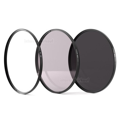 3-fach Set 67mm UV + Polfilter CPL + ND8 Graufilter