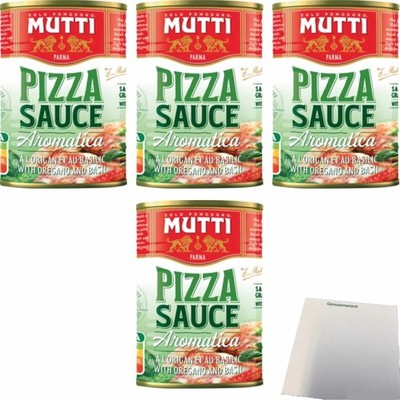 Mutti Pizzasauce gewürzt 4er Pack 4x400g Dose