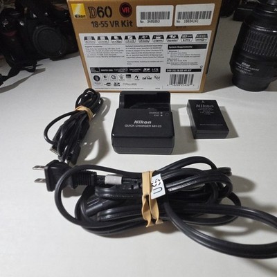 Nikon D60 18-55 VR Kit in Mint Condition Low Shutter Count | eBay