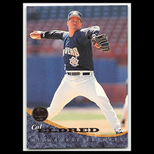 Cal Eldred #267 1994 Leaf Milwaukee Brewers Baseball Card MLB NM