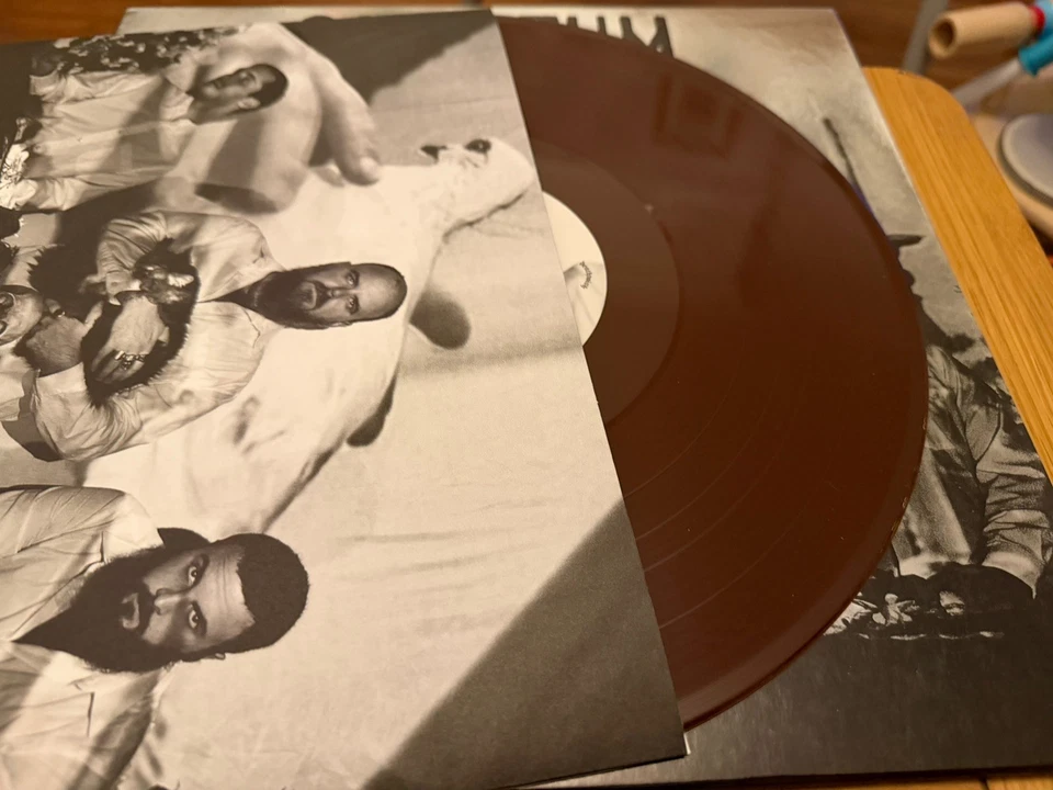 COLISEUM anxiety's kiss Lp BROWN Vinyl Record with lyrics insert , Deathwish rec - Image 2 of 3