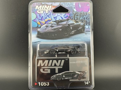 #ad Mini GT Lamborghini LB Silhouette WORKS MURCIELAGO GT Evo Black #1053 1 64 $13.99