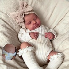20" Reborn Baby Doll Girl Full Body Vinyl Silicone Realistic Newborn w/ Accessor