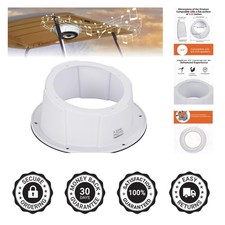 6.5 Inch Angled Speaker Pod for UTVs, RVs  Boats - Easy Install, Durable Design