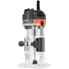 Oberfräse Holzfräse Multifunktionsfräse Kantenfräse 800W, Trimmer, Einhand