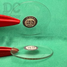 Glass Pocket Watch Crystal 18 15/16 Open Face 42.6mm C18-19 NOS Read 
