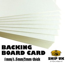 A5 A4 A3 A2 Mounting Craft Board Backing Picture Photo Mount Card Sheets 1mm 2mm