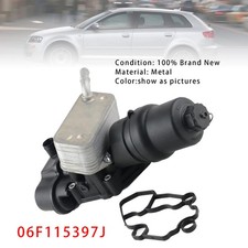 Engine Oil Cooler Oil Filter Assembly Für VW Jetta GTI Passat Eos 2.0L 2006-2008