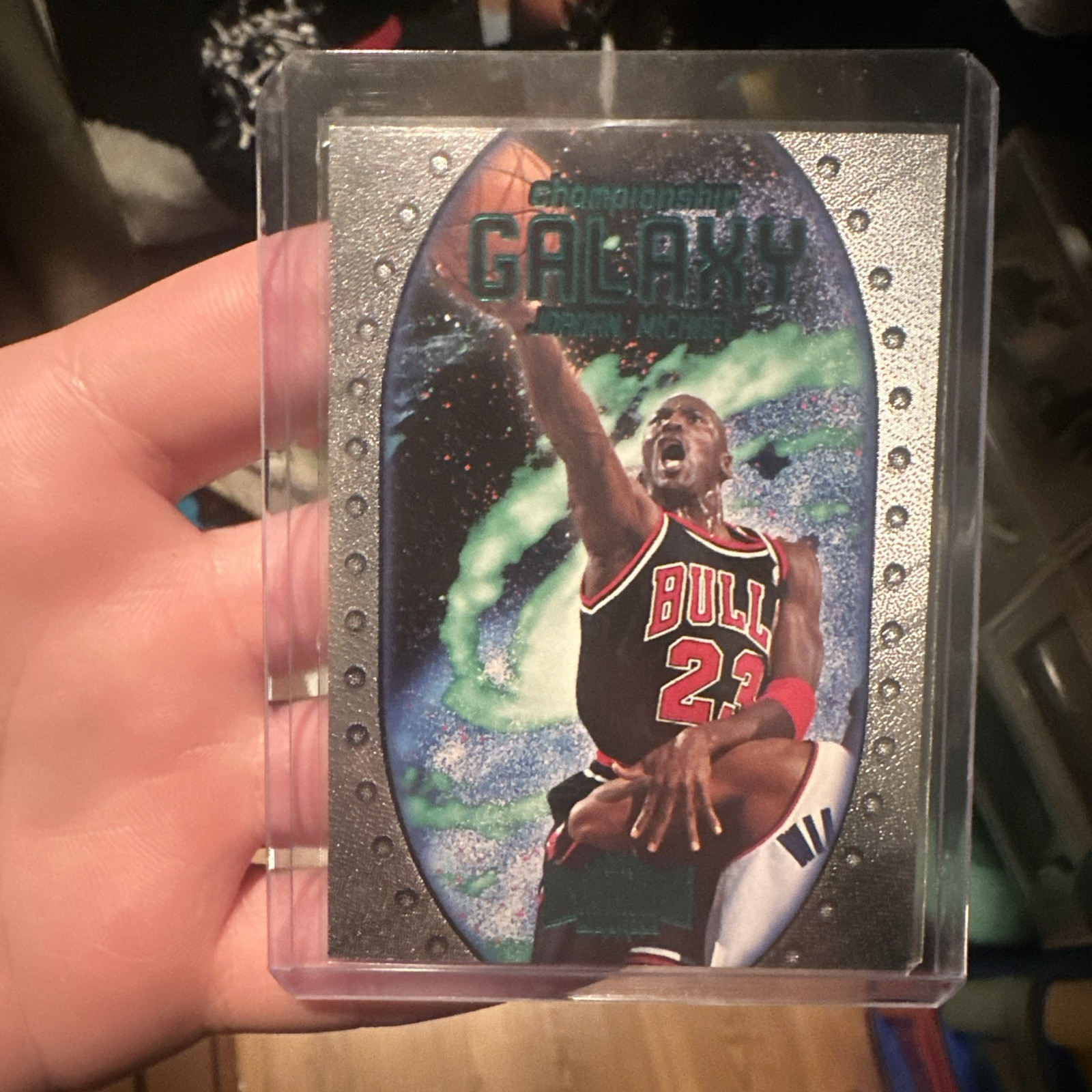 Michael Jordan 1997-98 Metal Universe Championship Galaxy