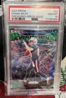 2024 Panini Prizm - Fireworks Drake Maye #22 Green Wave Prizm (RC) PSA 10