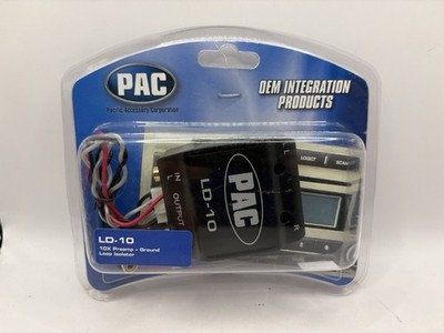 PAC LD-10 Ground Loop Isolator Adjustable Line Driver Signal Booster 10x Preamp