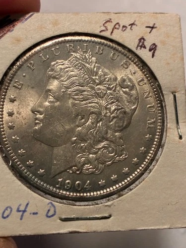 1904 O - Morgan Dollar - AU - Better Date - Shipping $1.99