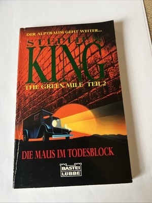 Stephen King - The Green Mile   - Teil 2 Die Maus im Todesblock Buch 1996 ( N6 )