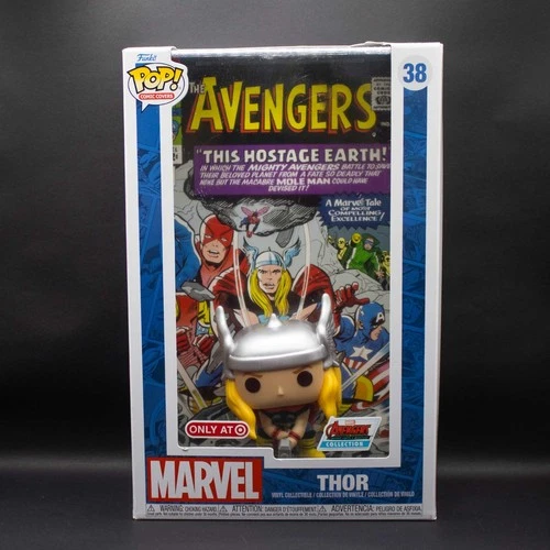 Funko Pop! Comic Book Cover with Case: Marvel - Thor - Target (Exclusive) 38