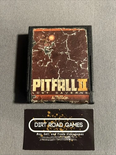 Pitfall II 2 Lost Caverns Cartridge (Atari 2600, 1984) Activision