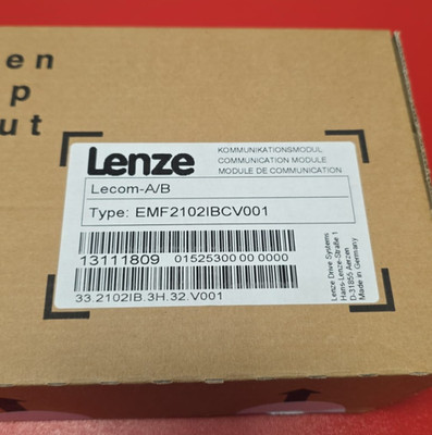 1 x Lenze Lecom-A/B Type: EMF2102IBCV001 ( 13111809 ) !!! NEU  & OVP !!!