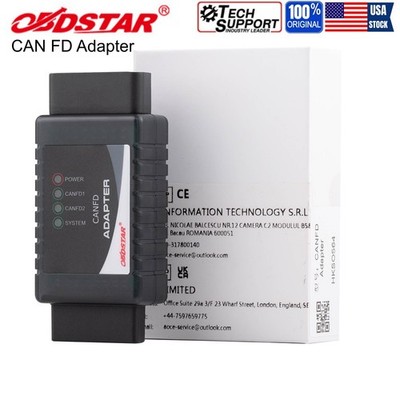 OBDSTAR CAN FD Adapter Work For P50/ X300 DP Plus/ X300 PRO4/ Key Master DP