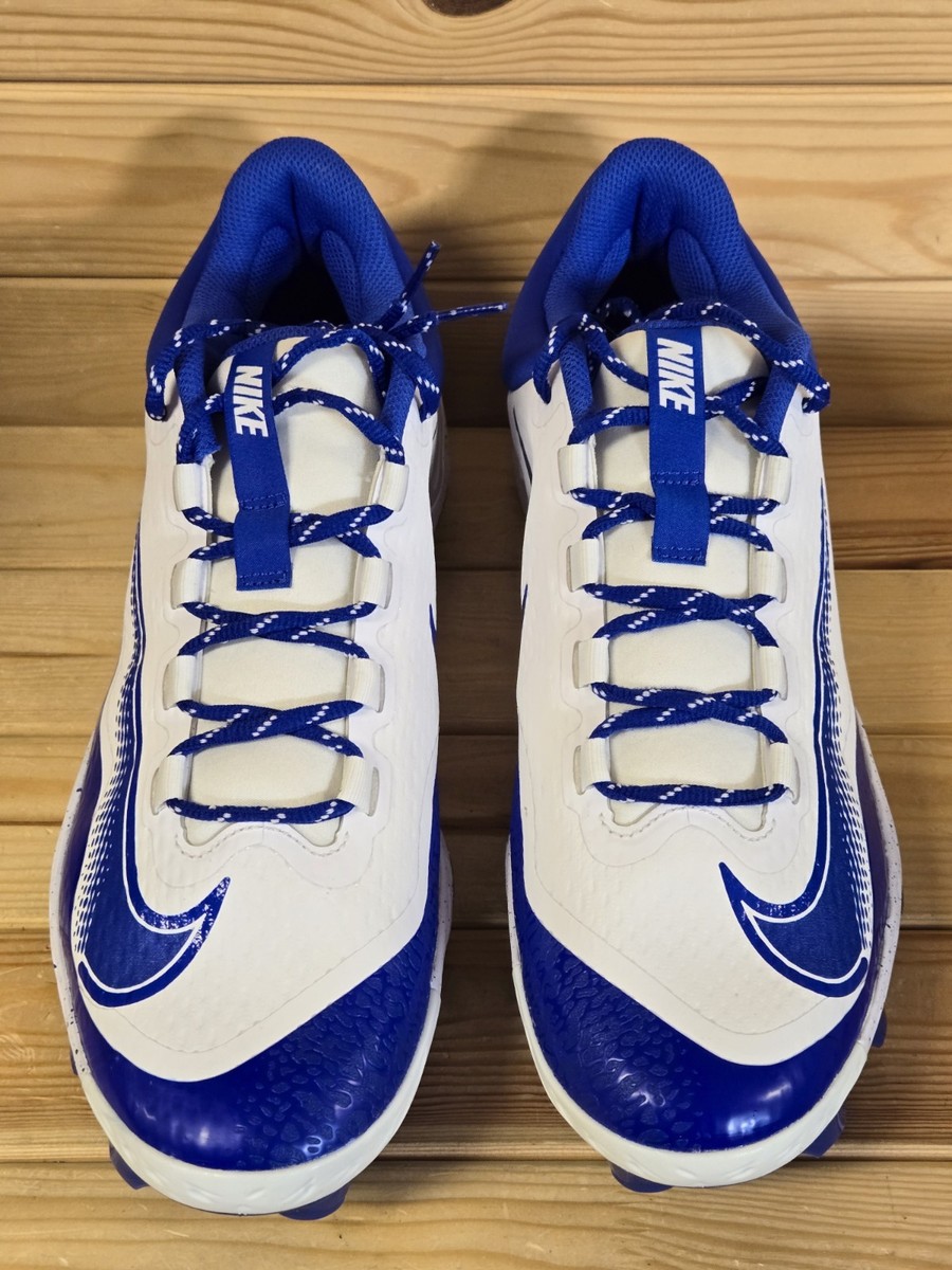 Nike Alpha Huarache 4 Elite MCS Baseball Cleats Royal Blue  display picture 2