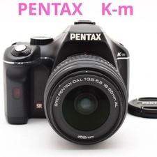 PENTAX K-m Digital Camera with 18-55mm Lens SMC PENTAX-DAL Tested