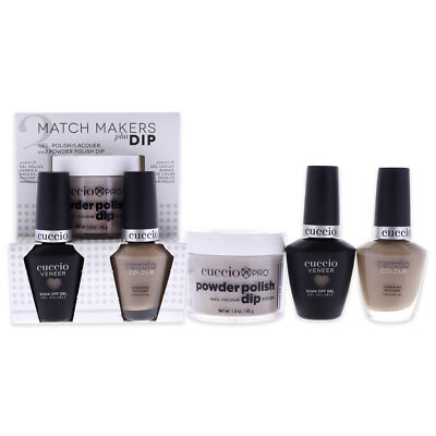 Match Makers Plus Dip - Fur-Ocious by Cuccio Colour for Women - 3 Pc