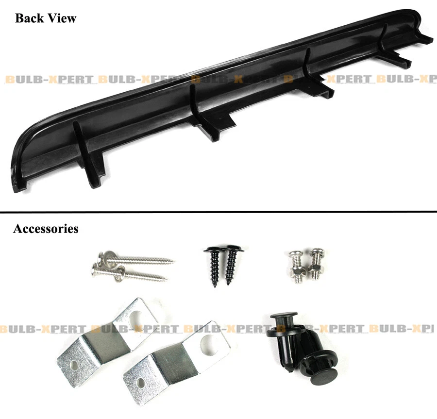 Диффузор кромки заднего бампера полиуретановый для Toyota Sienna SE JDM MP 2011-17 годов выпуска - Изображение 3 из 4