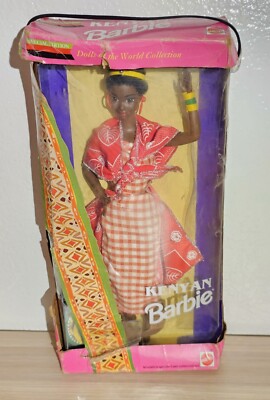 Kenyan Barbie #11181 Special Edition Flag Dolls of the World Collection  1993