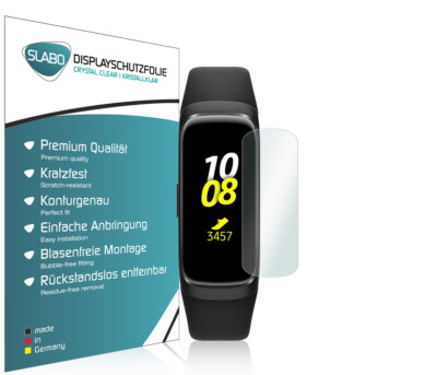 Slabo Displayschutzfolie für Samsung Galaxy Fit e (4er Set) KLAR ''Crystal Clear''