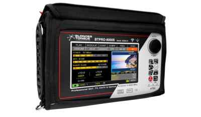Blonder Tongue BTPRO-8000S Professional Satellite TV CATV & Optical Analyzer