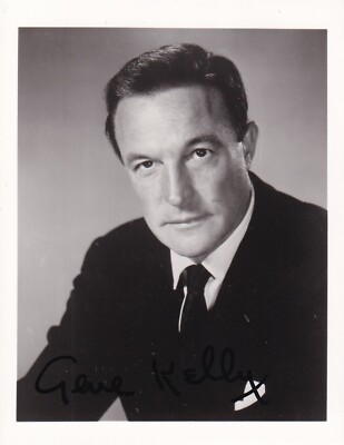 Gene Kelly - z.B. Singin  in the Rain '' - original signiertes Foto