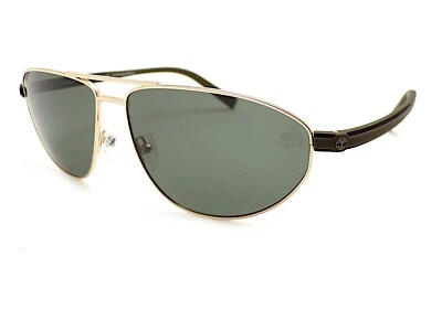 Timberland Polarisé Soleil Or Kaki Avec Vert Foncé Verres TB9324 32R - Photo 1/4