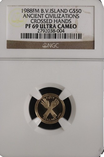 1987 CAYMAN ISLANDS SILVER 5 DOLLARS AMAZON PARROT NGC PF 69 ULTRA