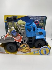 Imaginext Jurassic World Dominion Break Out Dino Hauler Toy NEW - SHELF WEAR BOX