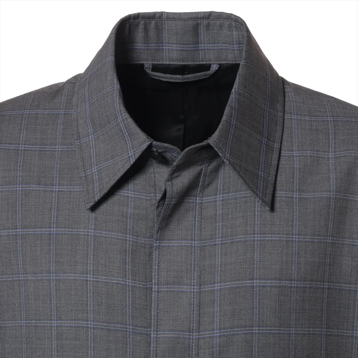 Balenciaga 19-year Wool Shirt 44 Men's Gray 583838 | eBay Balenciaga 19-year Wool Shirt 44 Men's Gray 583838 | eBay