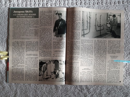 CINE REVUE N°26 1979 V.JANNOT DOUGLAS FAWCETT J.WOODWARD HALLYDAY BANCROFT TATI - Picture 12 of 13