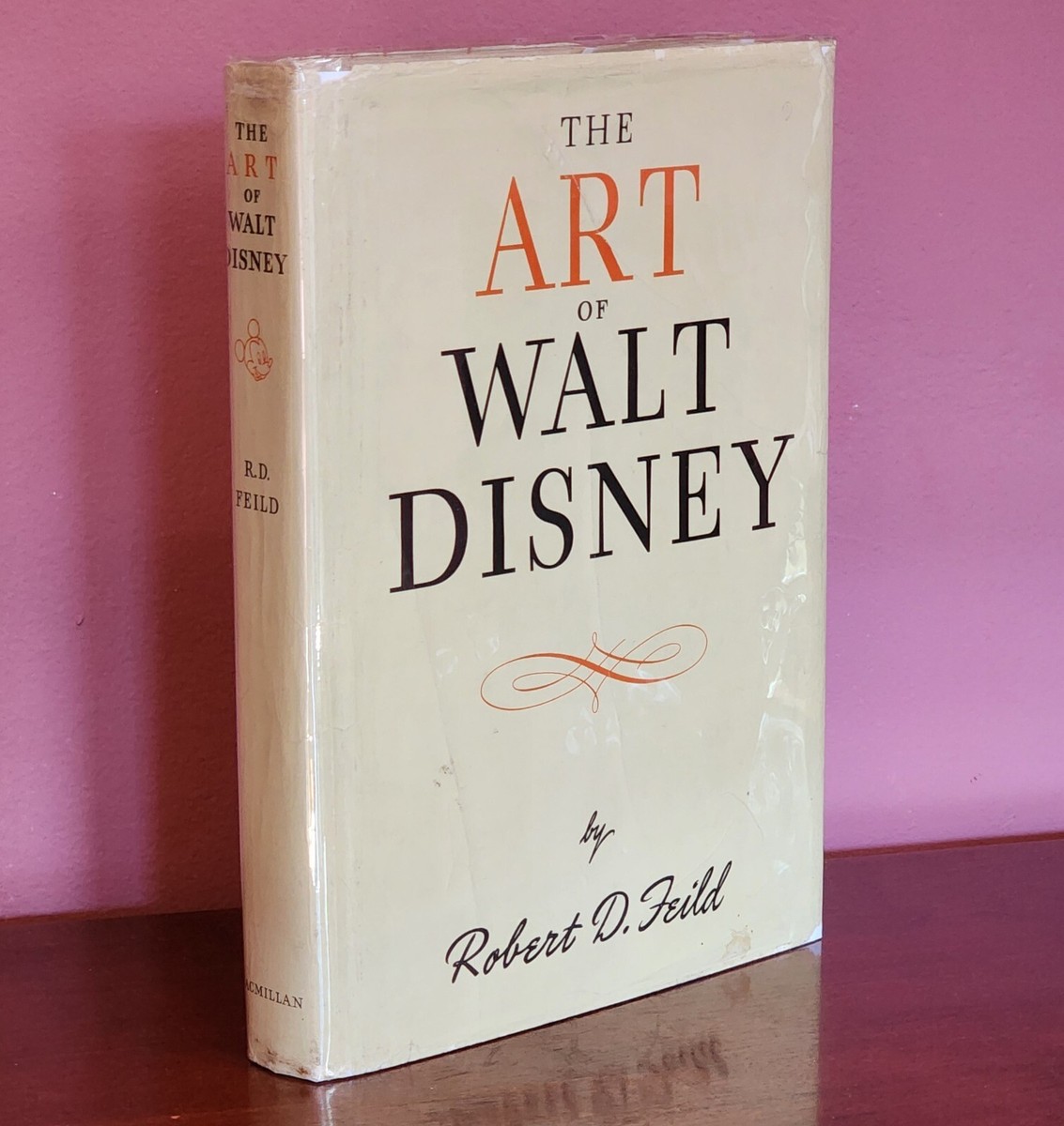 1942 FIRST EDITION, THE ART OF WALT DISNEY, BY ROBERT D. FIELD