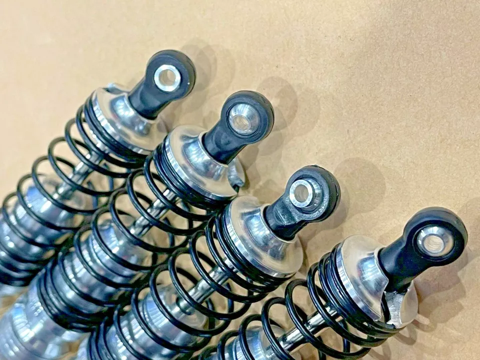 BIG BORE ALUMINUM Shock With 4mm Shaft For LOSI 22S Drag Car Silver  - Image 3 of 3