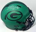 Packers JORDY NELSON Signed Full Size Riddell Replica RAVE Speed Helmet AUTO BAS
