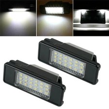 LED Licence Number Plate Light for Peugeot 106 207 307 308 for Citroen C2 C4