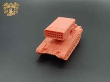 3D Printed 1/72/87/144 Russian TOS-1 Heavy flamethrower system Model Kit