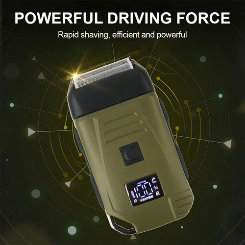 USB Rechargeable Foil Shaver Electric Cordless Wet/Dry Shaver Razor for Men New - Picture 11 of 13