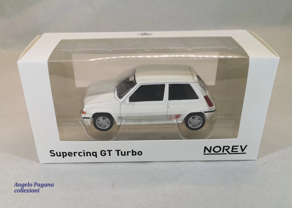 modellino auto 1/43 Renault super cinque 5 gt turbo modellini da collezione B - Immagine 2 di 4