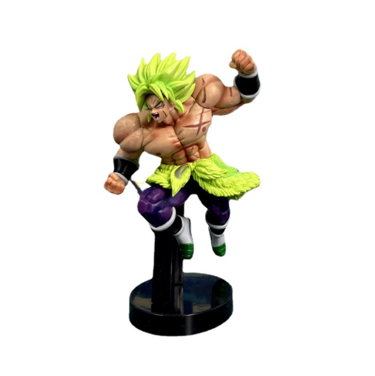 Dragon Ball Z Broly Anime Action Figurine Roar Broli Esferas Del Model PVC  Toys Super Saiyan Diorama Broly Xmas Gift Brinquedos