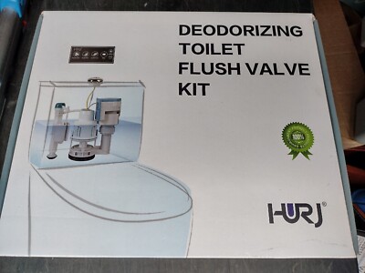 HURJ Desodorierende Toilette Spülventil Kit Brandneu im Karton.  PORTOFREI.