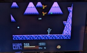 Iron Sword Wizards and Warriors II 2 (Nintendo Entertainment System, 1989) NES