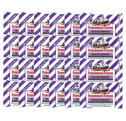 12, 24 sapori di zecca Fisherman's Friend losanghe sollievo dalla tosse, mal di gola 25 g - Foto 18 di 19